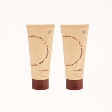 살롱백서 노워시 트리트먼트 동백오일 케라틴 함유 윤기나는 헤어 클리닉 크림 Keratin Containing Shiny Hair Clinic Cream, 2개, 200ml