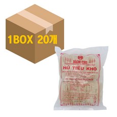 베트남 쌀국수면 비치치 BICH CH 후티우코 2mm 500g 20개 1박스, 1개