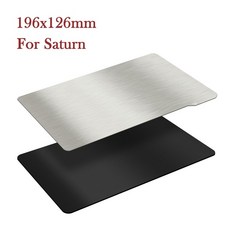 스프링 스틸 마그네틱 플렉스 핫 스티커 135x80mm 제거 시트 ANYCUBIC 광자 모노 UV LCD 수지 3D 프린터 용, 중국, 196x126mm, 06 196x126mm, 1개