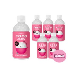 슈가로로 코코제로 리치, 340ml, 12개