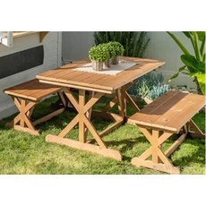 세컨하우스 농막 조립식 오두막 주택 정자 하우스 2650 유치원 야외 캐빈 어린이 놀이방 조립 된 나무 집 목조 주택 이동 목재 부식 방지 목재 대화 형 모바일 목조 주택, E.작은 테이블과 의자