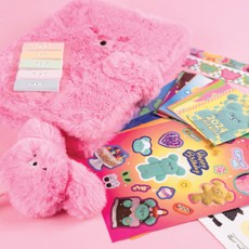 와사비베어 6공 만년 다이어리 꾸미기세트, 핑사비베어 세트