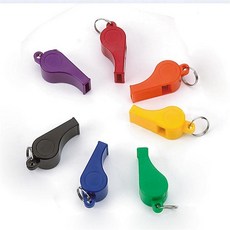 SS Worldwide Spectrum Whistle 블랙 높이 5.1cm(2인치)