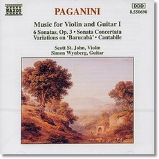 Scott St. John / Simon Wynberg 파가니니: 기타와 바이올린을 위한 음악 1집 (Paganini : Music For Violin An...