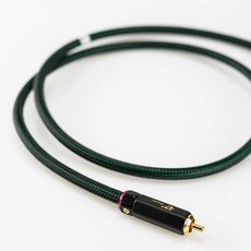 전문 디지털 동축 케이블 RCA 수-수 비디오 오디오 DAC TV spdif 골드 스피커 서브우퍼 Hifi Belden 1694a, 02 1m, 01 Black, 1개
