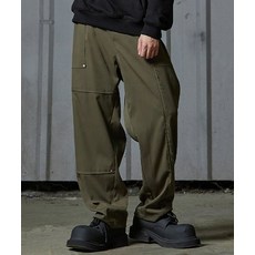세븐셀라 컷 오프 팬츠 카키