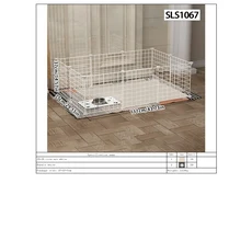애완 동물 울타리 개 케이지 실내 소형 및 중형 격리 문 개집 배플 가드 레일 조합, 02 SLS1067