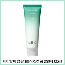 아떼 바이탈 비 캄 판테놀 약산성 폼 클렌저, 120ml, 1개