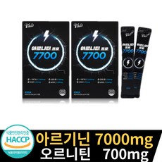 고함량 아르기닌 7000 mg 효능 액상 타우린 비타민c 헛개나무 분말 식약처 HACCP 인증, 2개, 300ml