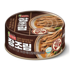 롯데푸드 장조림 통조림, 80g, 4개