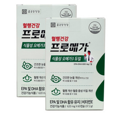 종근당건강 프로메가 식물성 오메가3 듀얼, 60정, 4개