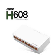 H608 ipTIME 스위칭 허브 100Mbs 기본, 1개