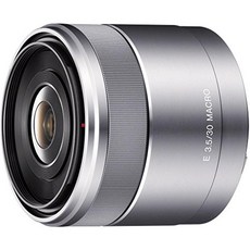 SONY 소니 싱글 포커스 렌즈 E 30mm f3.5 매크로 마운트 APS-C 전용 SEL30M35, 1개
