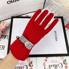 테필라 겨울방한장갑 여성 기모 융 보온 라이딩 바이크 두꺼운 추가 면 학생 사파리 스키보드장갑