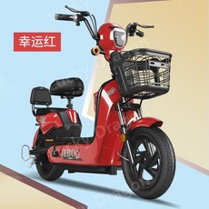 전동 자전거 스쿠터 전기 팻바이크 성인용 출퇴근 미니벨로, 48V, 12ah, D.납산12A오리지널특수배터리-약65km-럭키