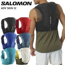 SALOMON 살로몬 ADV SKIN 12 트레일 러닝 베스트 조끼 가방