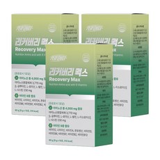 리커버리 맥스 BCAA 아미노산 레몬맛 240g 30포 3박스 에너지 헬스 부스터 판토텐산, 10정