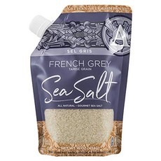 SaltWorks Sel Gris French Grey Sea Salt 16 Ounce SaltWorks Sel Gris 프랑스 회색 바다 소금 16온스, 1개, 473ml