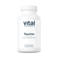 Vital Nutrients Taurine 바이탈 뉴트리언츠 타우린 1000mg 120베지캡슐, 기본, 1개, 120정