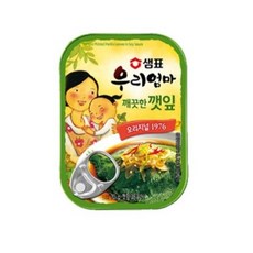 샘표 우리엄마 깨끗한 깻잎70g, 70g, 1개입