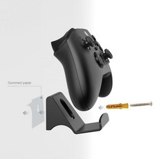 엑스박스패드 교체 하우징 케이스 액세사리 XBOX컨트롤러 벽걸이 스탠드 헤드폰 홀더 무선 게임 컨트롤러 디스플레이 랙 브래킷 닌텐도 PS5 Xbox 스위치 프로 패드, 엑스박스패드 교체 하우징 케이스 액세사리 XBOX컨트롤