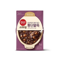 비비고 (햇반 소프트밀) 통단팥죽 280g (용기형), 10개