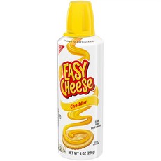 나비스코 이지치즈 Easy Cheese 체다 치즈 스프레이 226g, 1개