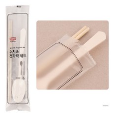 세토어 일회용 수저세트 일회용수저젓가락, 1개