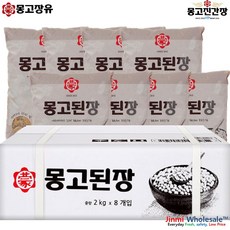 [몽고장유] 부천 몽고된장 2kg, 1박스