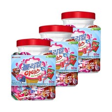 롯데제과 롤리팝 아이스 캔디, 660g, 3개