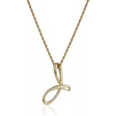 필기체이니셜목걸이