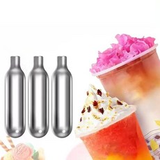 휘퍼 질소 라떼 베이킹 커피 휴대용 휘핑가스 가스 거품, 04.3박스(30개입) 8G
