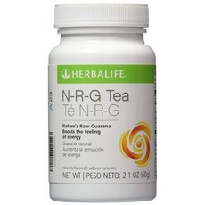 [미국직구]Herbalife 허벌 라이프 NRG NATURE 'S RAW 과라나 분말 TEA 2.1oz, 선택, 상세설명참조
