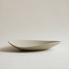 엔알세라믹스 힌 페블 플레이트 HIN Pebble Plate 도자기그릇 소일베이지 M