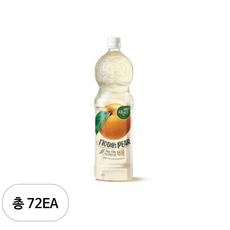 자연은 배 주스, 1.5L, 72개