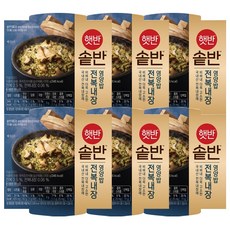 햇반 솥반 전복내장 영양밥, 200g, 6개