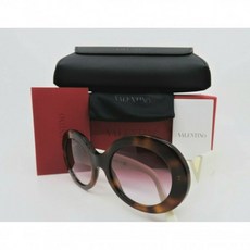429498 / Valentino Havana V Logo Round Women Sunglasses New w/Box VA 4058 5011/8H 52mm
