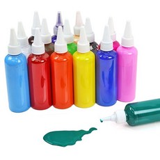 (재미스쿨) 우드락 물감 100ml 1개 (옵션) 공예 벽화 스치로폼 물감, 흰색