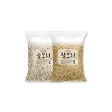 국산보리 찰보리4kg+늘보리4kg (총8kg) 2023년산 햇보리 컬러 보리 보리쌀, 국산보리 찰보리4kg+늘보리4kg (총8kg) 2023