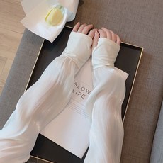 서머 레이디고품질차단 팔토시 핑크색