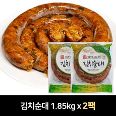 대전식품 김치순대 (냉동), 1.85kg, 2팩