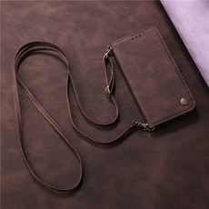 스킨핏 에어커버 삼성 갤럭시 S8 S9 플러스 S10E S20 S21 FE S22 S23 울트라 노트 럭셔리 마그네틱 지갑 커, 05 Brown_17 For S22 Plus
