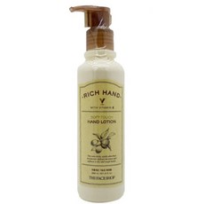 더페이스샵 리치핸드 V 소프트 터치 핸드로션 (200ml), 200ml, 1개