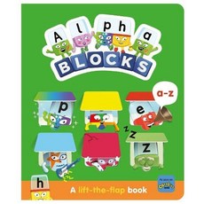 Alphablocks A-Z: A Lift-the-Flap Book, Temple Street Press, Alphablocks A-Z: A Lift-the-.., Sweet Cherry Publishing(저)