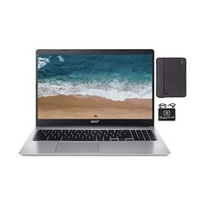 Acer 2023 크롬북 15.6인치 HD 노트북 경량 컴퓨터 Intel Celeron N4000최대 2.6GHz 4GB RAM 32GB eMMC 웹캠 12시간 이상 슬리브 WiF