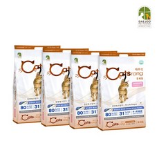NEW 전연령용 20kg(5kg 4개)/대포장/길냥이사료 / 업그레이드(31/12), 닭, 5kg, 4개