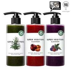 [원더바스] 슈퍼 베지톡스 클렌저 200ml (3종 택1), 레드
