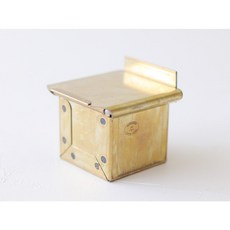 마츠나가제작소 황금 큐브빵틀 5cm 뚜껑포함