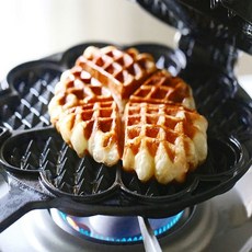 아이간식 무쇠 와플팬 간편 홈베이킹, 상세페이지 참조