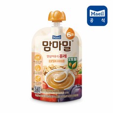 매일 맘마밀 오트밀사과프룬 100g 5팩 이유식 - 맘마밀오트밀